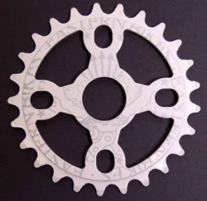 Foaie de angrenaj Eastern Medusa light 25t alb