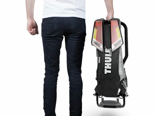 Thule EasyFold XT 933 2 biciclete 13 pin aluminiu negru - imagine 7