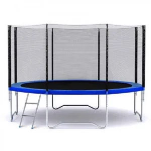 Trambulina 366 cm cu plasa si scarita de acces