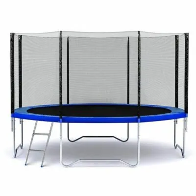 Trambulina 366 cm cu plasa si scarita de acces
