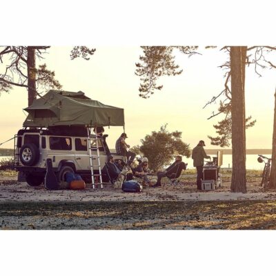 Cort Thule Tepui Explorer Autana 4 persoane cu prindere pe acoperis gri (Haze Grey) - imagine 10