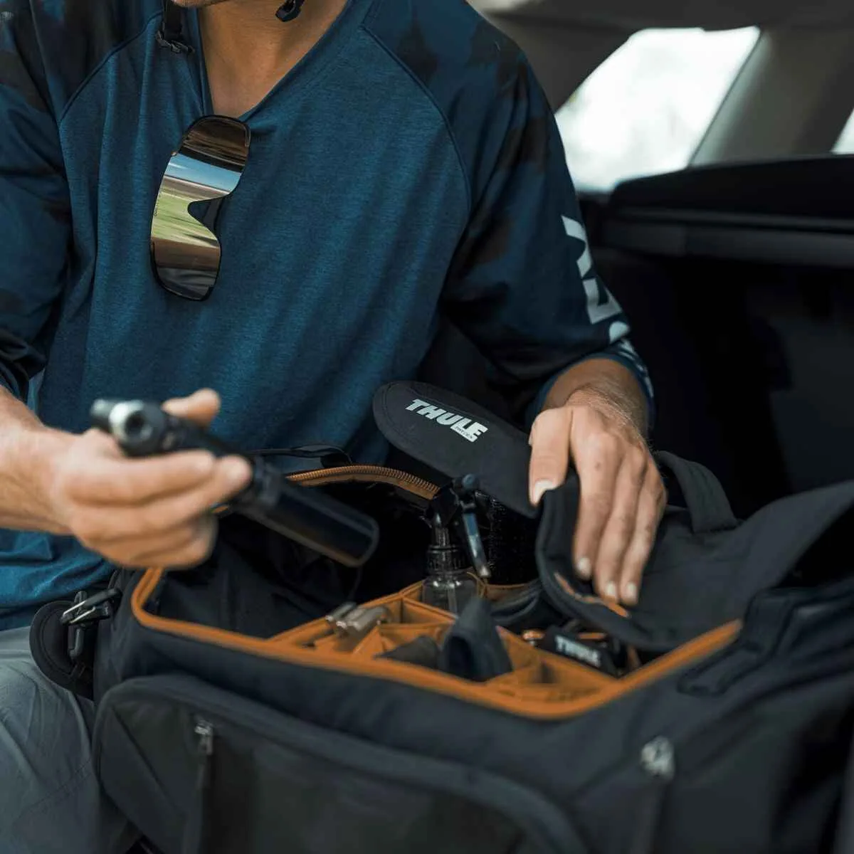 Thule RoundTrip Bike Duffel black - imagine 4