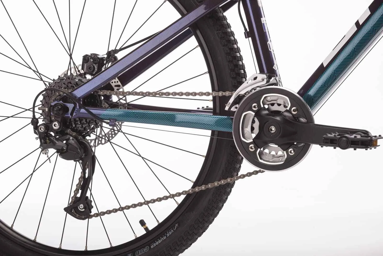 Bicicleta Drag C1 Fun 26 M violet alb 21 - imagine 5