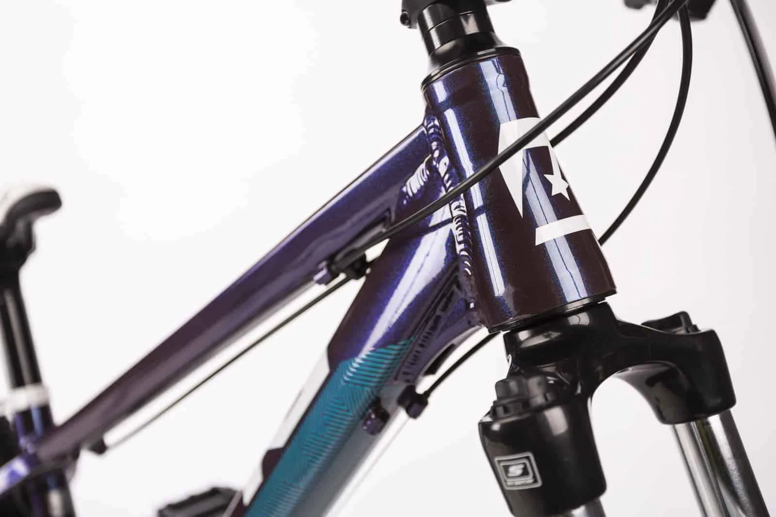 Bicicleta Drag C1 Fun 26 M violet alb 21 - imagine 6