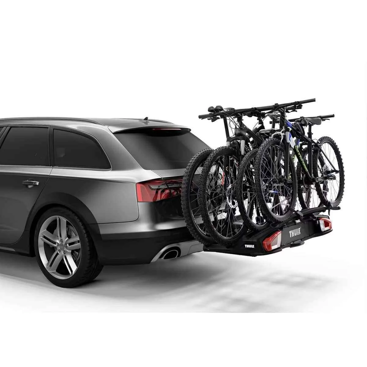Thule VeloSpace XT 3 13 pin pentru 3 biciclete (extensibil cu al patrulea) negru - imagine 7