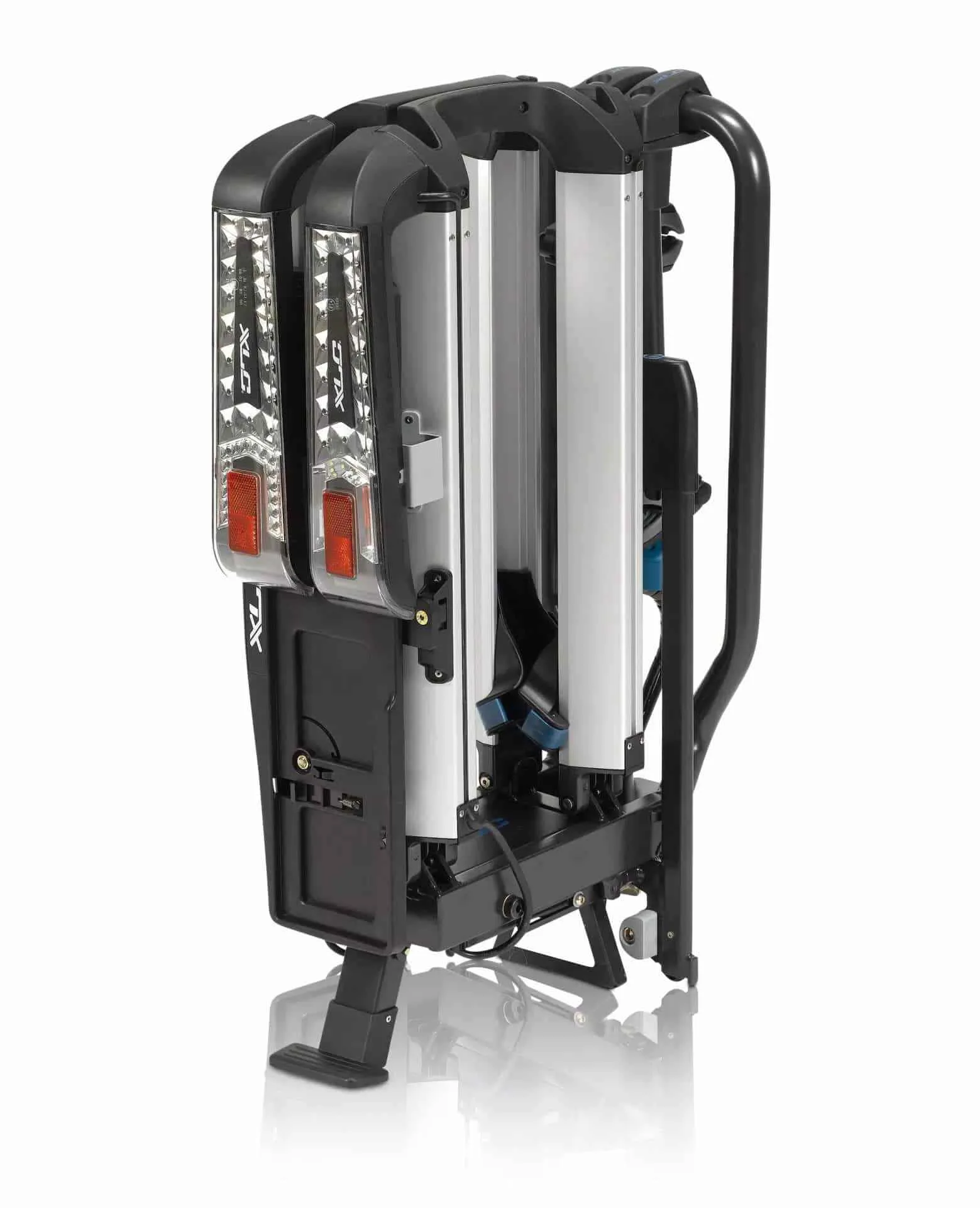 Suport biciclete XLC pe carlig Azura Xtra LED foldabil pentru 2 e-Bike, 13 pin - imagine 2