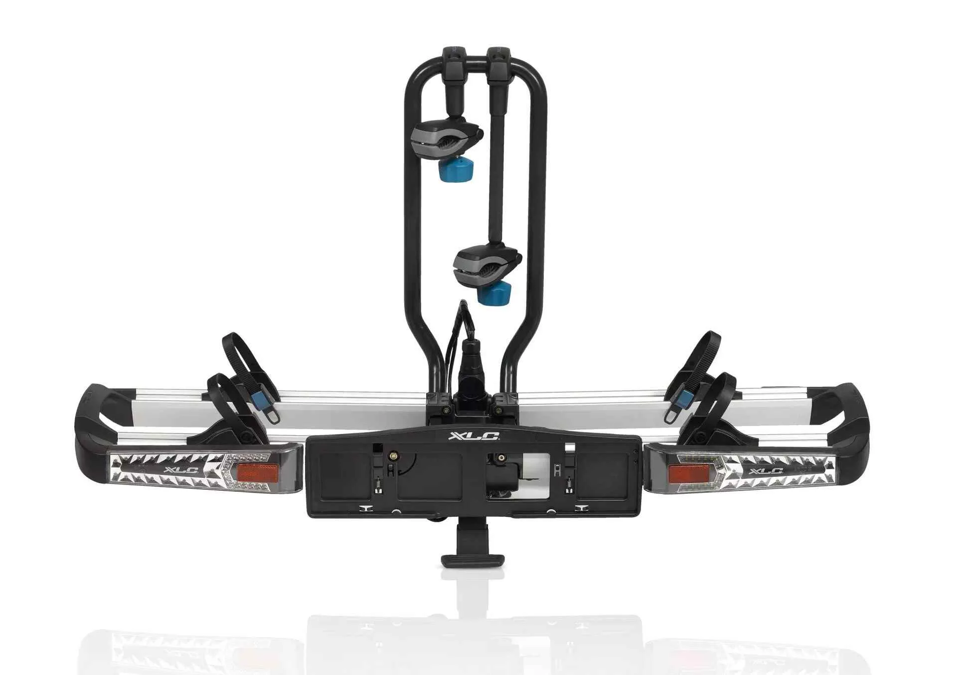 Suport biciclete XLC pe carlig Azura Xtra LED foldabil pentru 2 e-Bike, 13 pin - imagine 6