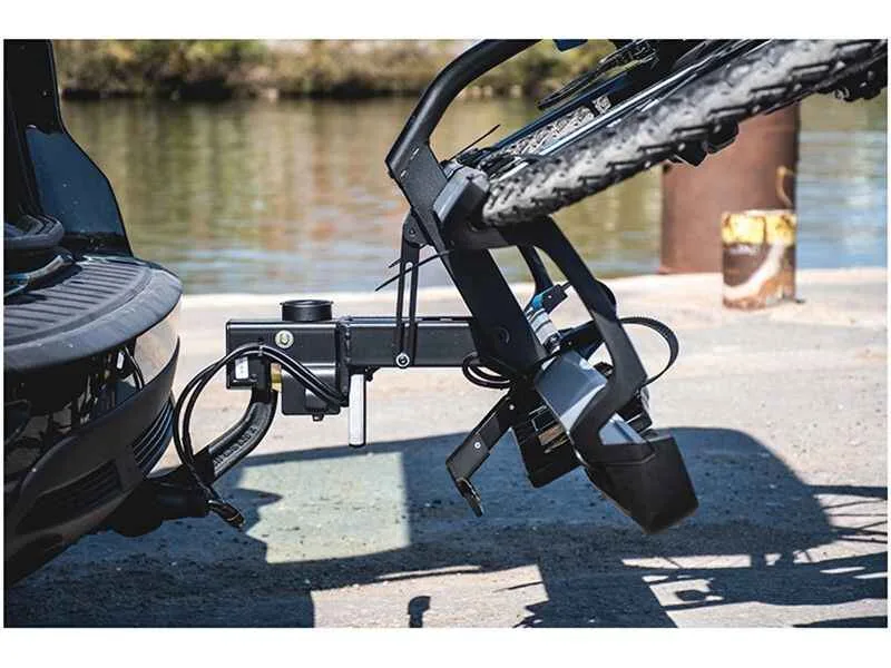 Suport biciclete XLC pe carlig Azura Xtra LED foldabil pentru 2 e-Bike, 13 pin - imagine 8