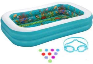 Piscina gonflabila 262 x 175 x 51 cm