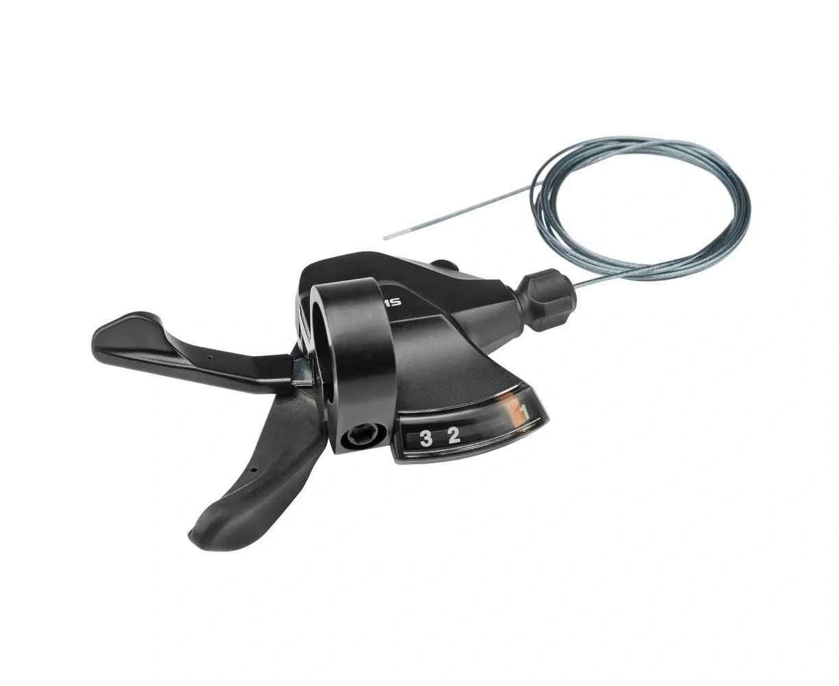 Maneta schimbator Shimano Altus SL-M315 3 viteze 1800mm negru - imagine 2