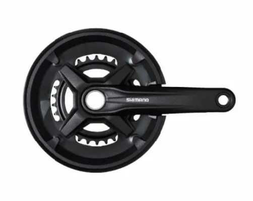 Angrenaj pedalier Shimano MT210-2 40X30T 175mm negru 9 viteze