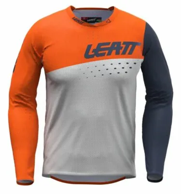 Tricou maneca lunga Leatt MTB Gravity 4.0 S coral - imagine 2