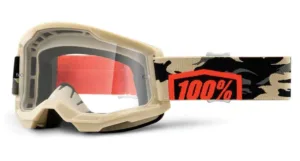 Ochelari 100Percent Strata Gen2 Google antifog clear lens kombat