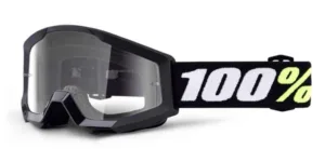 Ochelari 100Percent Strata Mini Google clear lens black