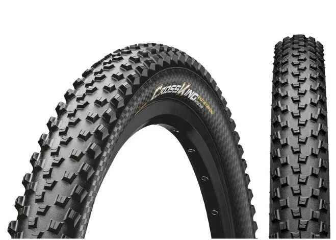 Anvelopa Conti Cross King 2.2 27.5x2.20 55-584 black/black Skin 0150405