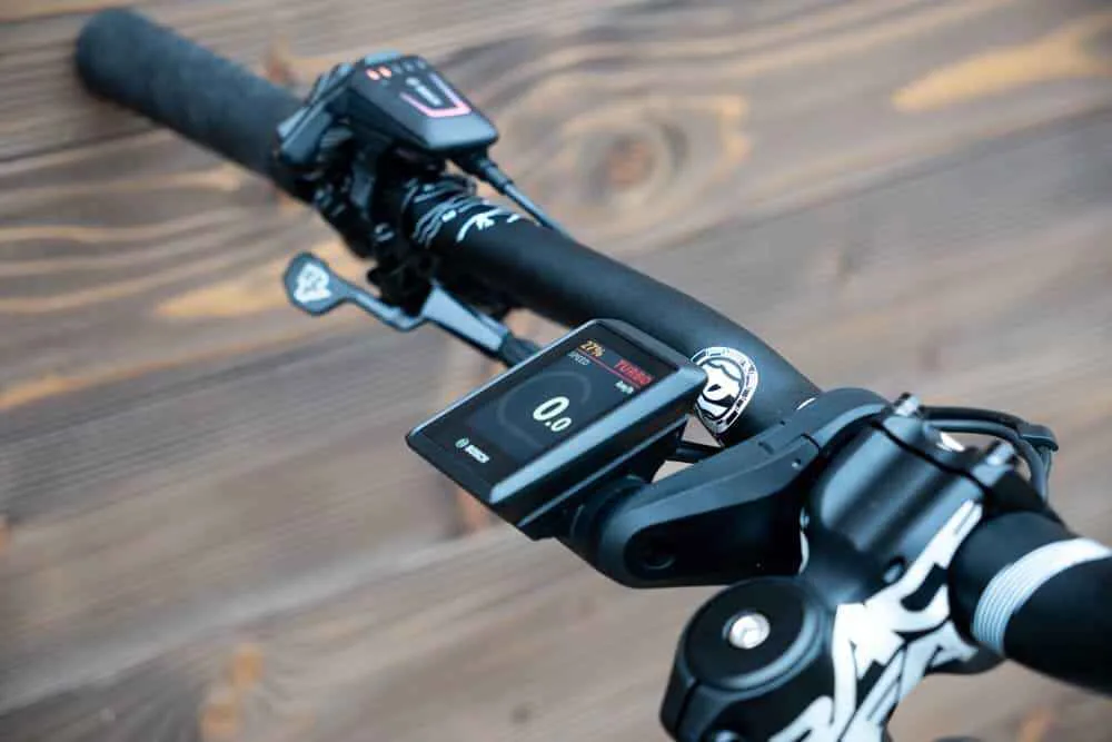 e-bike Haibike AllMtn CF SE i750Wh 12-G X01 AXS Eagle L gloss black grey red chrome - imagine 16