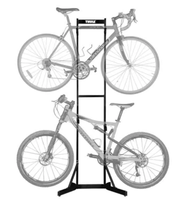 Thule bike stacker, stand depozitare pentru 2 biciclete negru - imagine 2