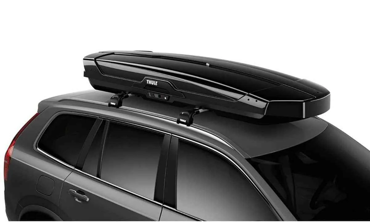 Thule cutie Motion XT Alpine ski roof box negru lucios - imagine 3