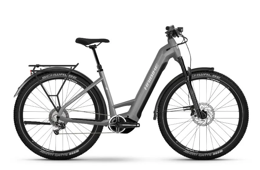 e-bike Haibike Trekking 7 Low i720Wh 12-G 2023 M urban grey white