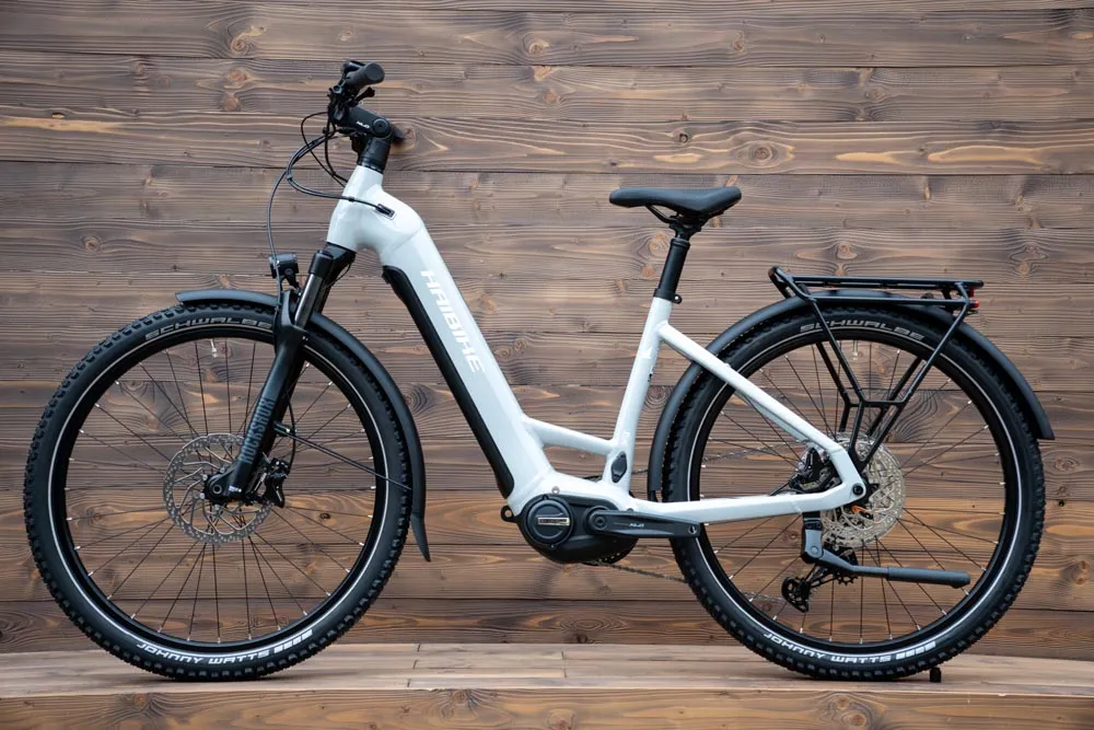 e-bike Haibike Trekking 7 Low i720Wh 12-G 2023 M urban grey white - imagine 3