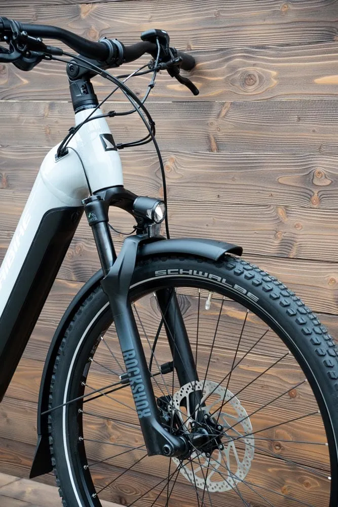 e-bike Haibike Trekking 7 Low i720Wh 12-G 2023 M urban grey white - imagine 7