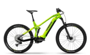 Bicicleta electrica e-bike Haibike AllMtn 3 i720Wh 10-G SX Deore lime negru lucios L