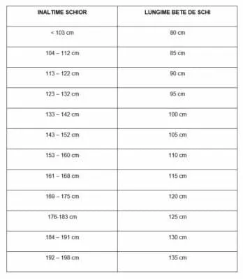 Bete schi 120 cm aluminiu 18/16mm Spartan - imagine 2