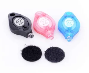 Lumini LED pentru patine, 2 bucati negru TEMPISH