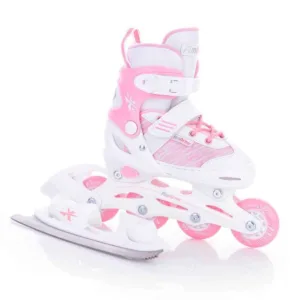 Patine Reglabile TEMPISH ORIN GIRL DUO pink alb 34-37