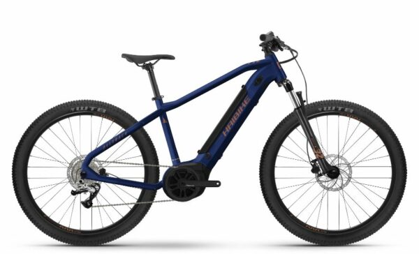e-bike Haibike Alltrack 4 29 i500Wh 9-G Alivio 2025 XL blue leather