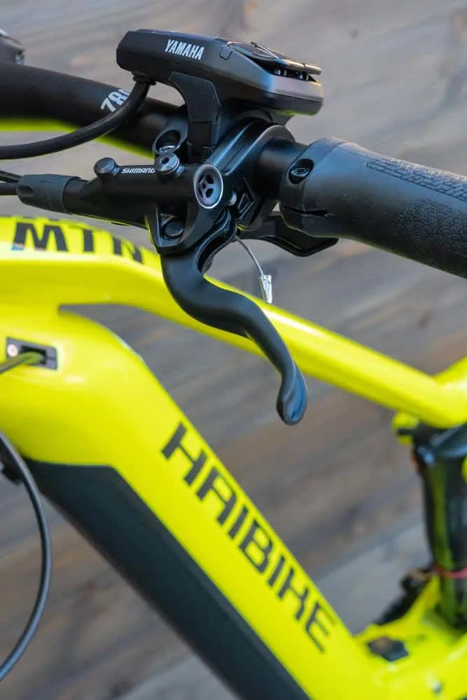 e-bike Haibike AllMtn 3 i720Wh 10-G Deore 2023 S lime black glossy - imagine 4