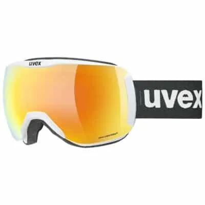 Ochelari schi Uvex downhill 2100 CV white mat SL/orange-green S2