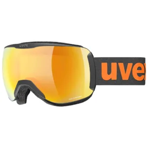 Ochelari schi Uvex downhill 2100 CV black mat SL/orange-yellow S1