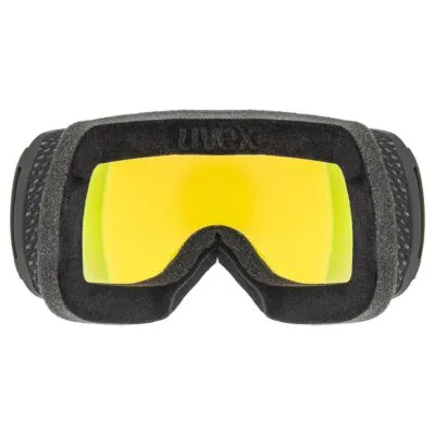 Ochelari schi Uvex downhill 2100 CV black mat SL/orange-yellow S1 - imagine 3