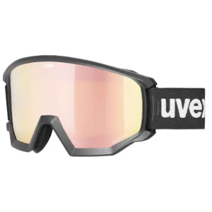 Ochelari schi UVEX athletic CV black mat SL/rose-orange S2