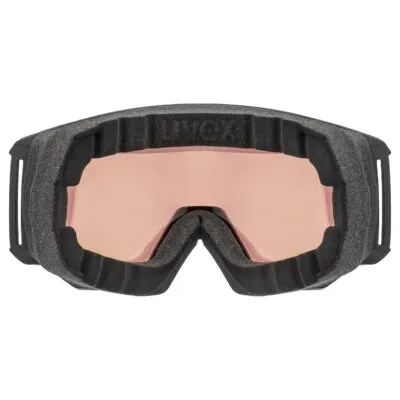 Ochelari schi UVEX athletic CV black mat SL/rose-orange S2 - imagine 3