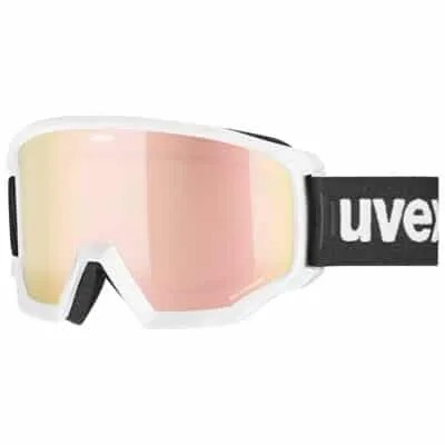 Ochelari schi UVEX athletic CV white mat SL/rose-green S2