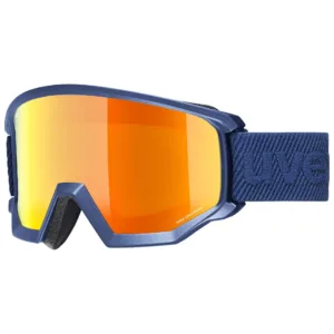 Ochelari schi UVEX athletic CV navy mat SL/orange-green S2