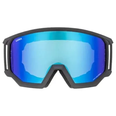 Ochelari schi UVEX athletic CV black mat SL/blue-radar S2 - imagine 2