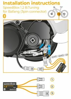 SpeedBox 1.2 B.Tuning pentru Bafang (3 pin connector) - imagine 2