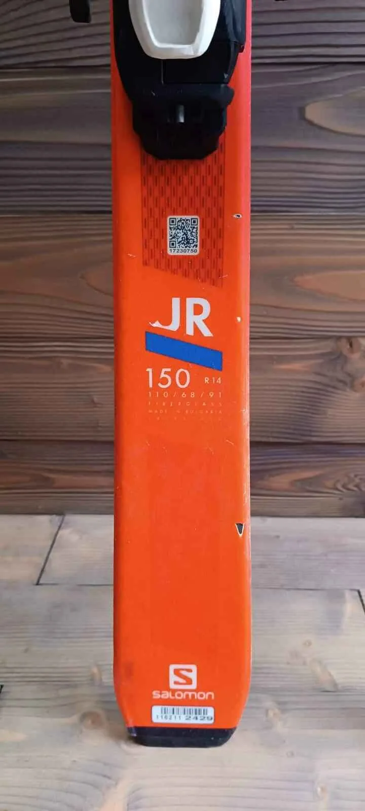 Schiuri SH SALOMON S MAX rosu 150 - imagine 3