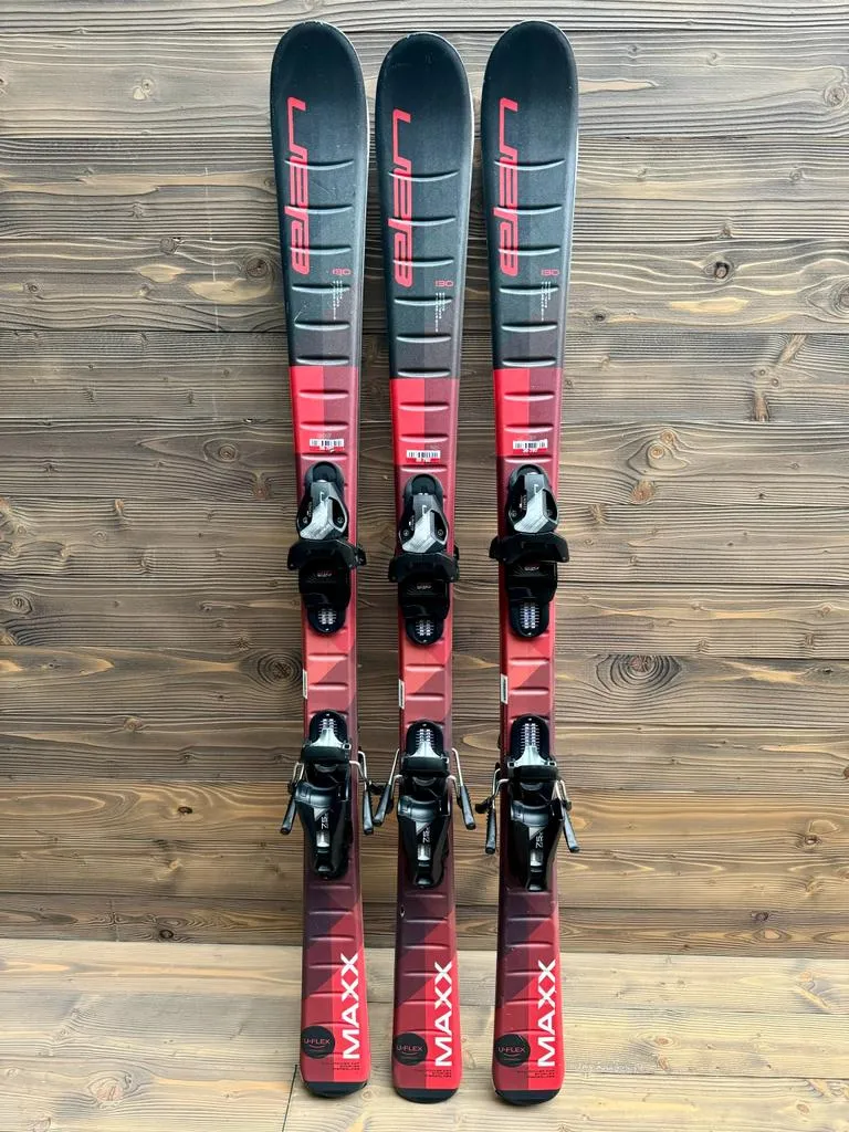 Schiuri SH ELAN MAXX rosu negru 130