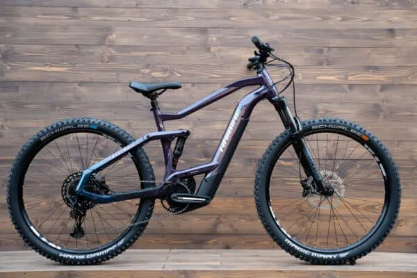 e-bike Haibike AllTrail 8 27.5 i625 12-G Deore glossy fade purple chrome M - imagine 2