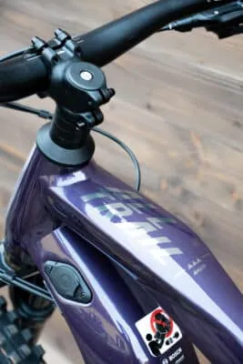e-bike Haibike AllTrail 8 27.5 i625 12-G Deore glossy fade purple chrome M - imagine 4