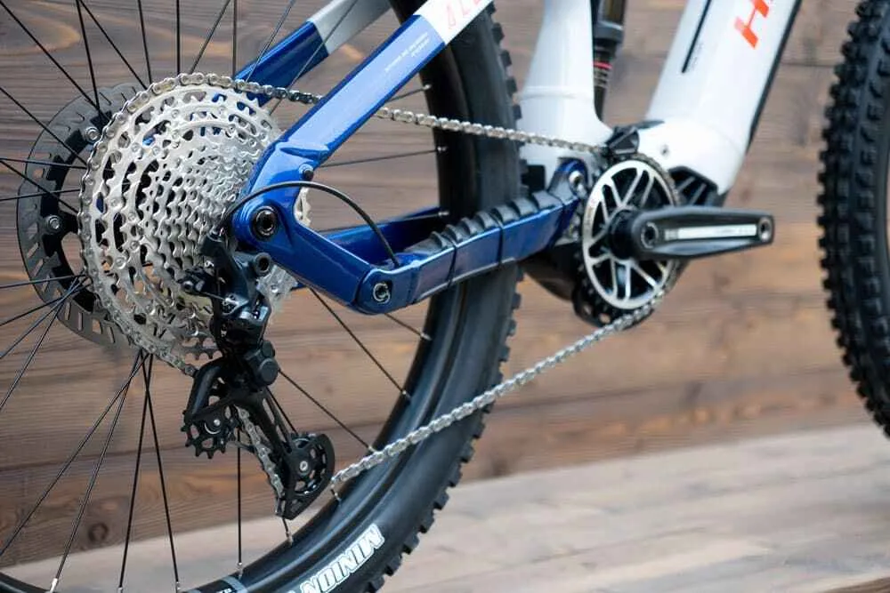 e-bike Haibike ALLMTN 7 29/27.5 720Wh 12-G SLX Eagle 2025 M grey blue red - imagine 9