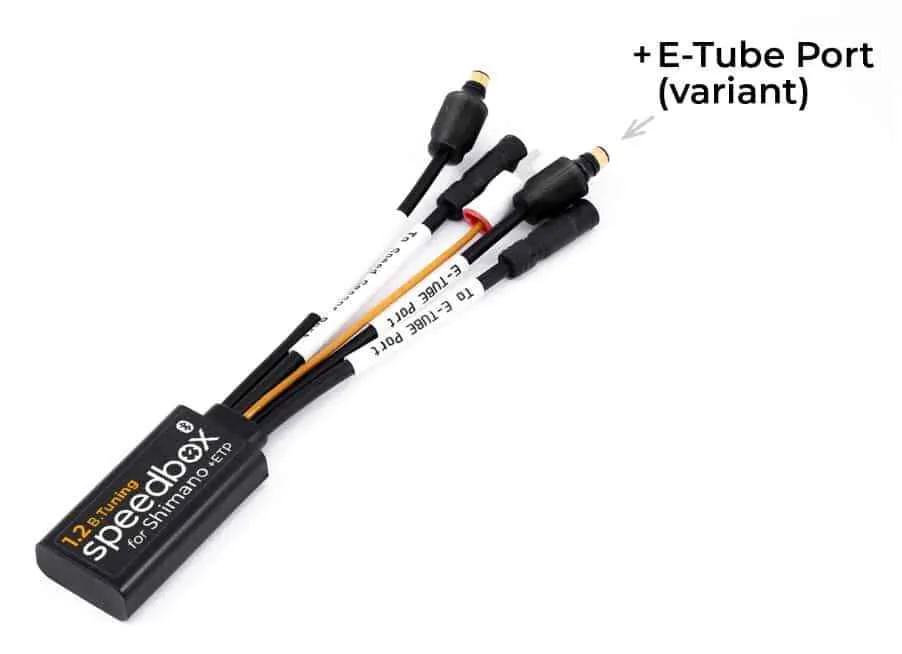 SpeedBox 1.2 B.Tuning pentru Shimano E8000/E7000/E6100/E5000 cu e-Tube Port