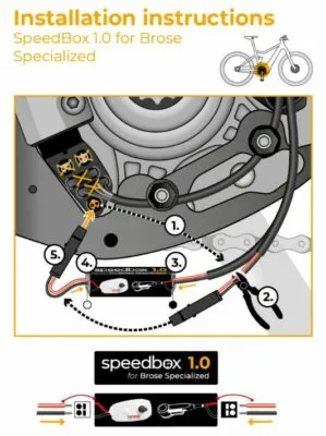 SpeedBox 1.0 pentru Brose Specialized +Connectors - imagine 4