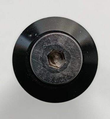 Bolt cu filet interior negru 67X15mm - imagine 2