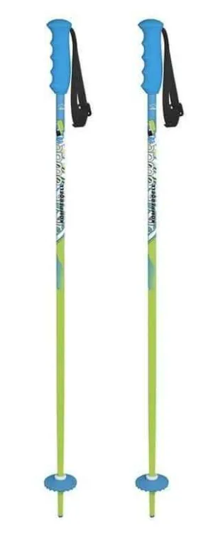 Bete schii Komperdell Rowdie JR 70 cm verde albastru