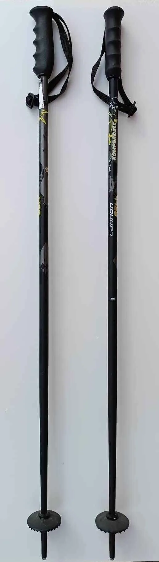 Bete schii Komperdell Cannon Ball 95 cm negru galben